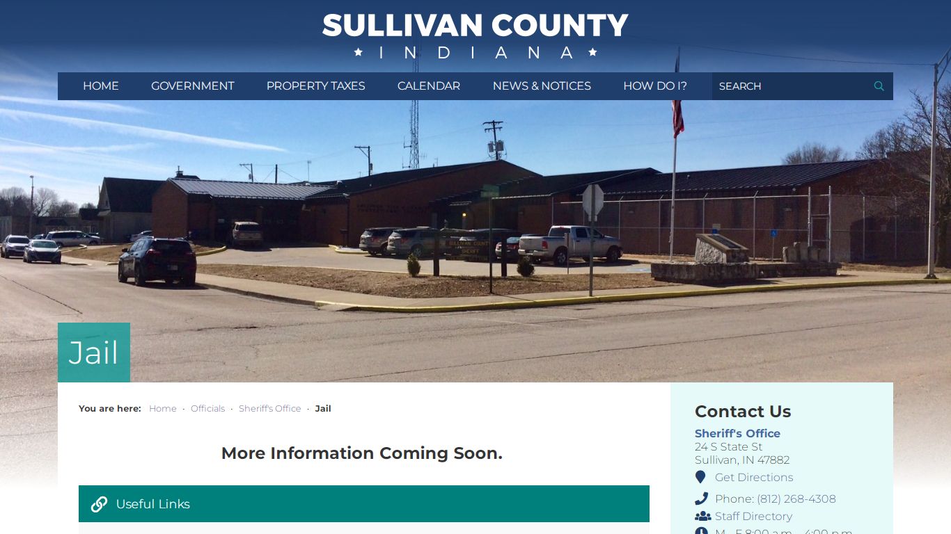 Jail / Sullivan County, IN